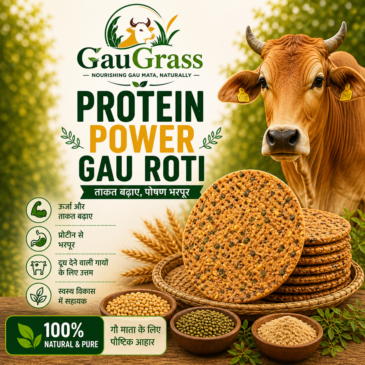Protein Power Gau Roti